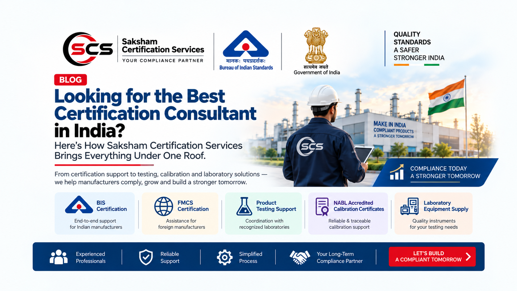 Looking for the Best Certification Consultant in India? Discover How Saksham Certification Services Brings Everything Under One Roof